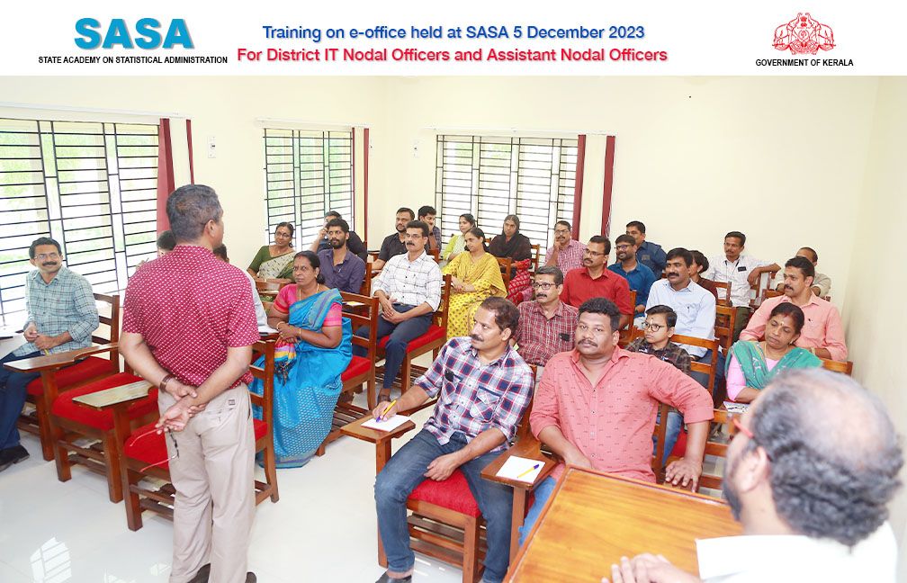 Training programme on e-office