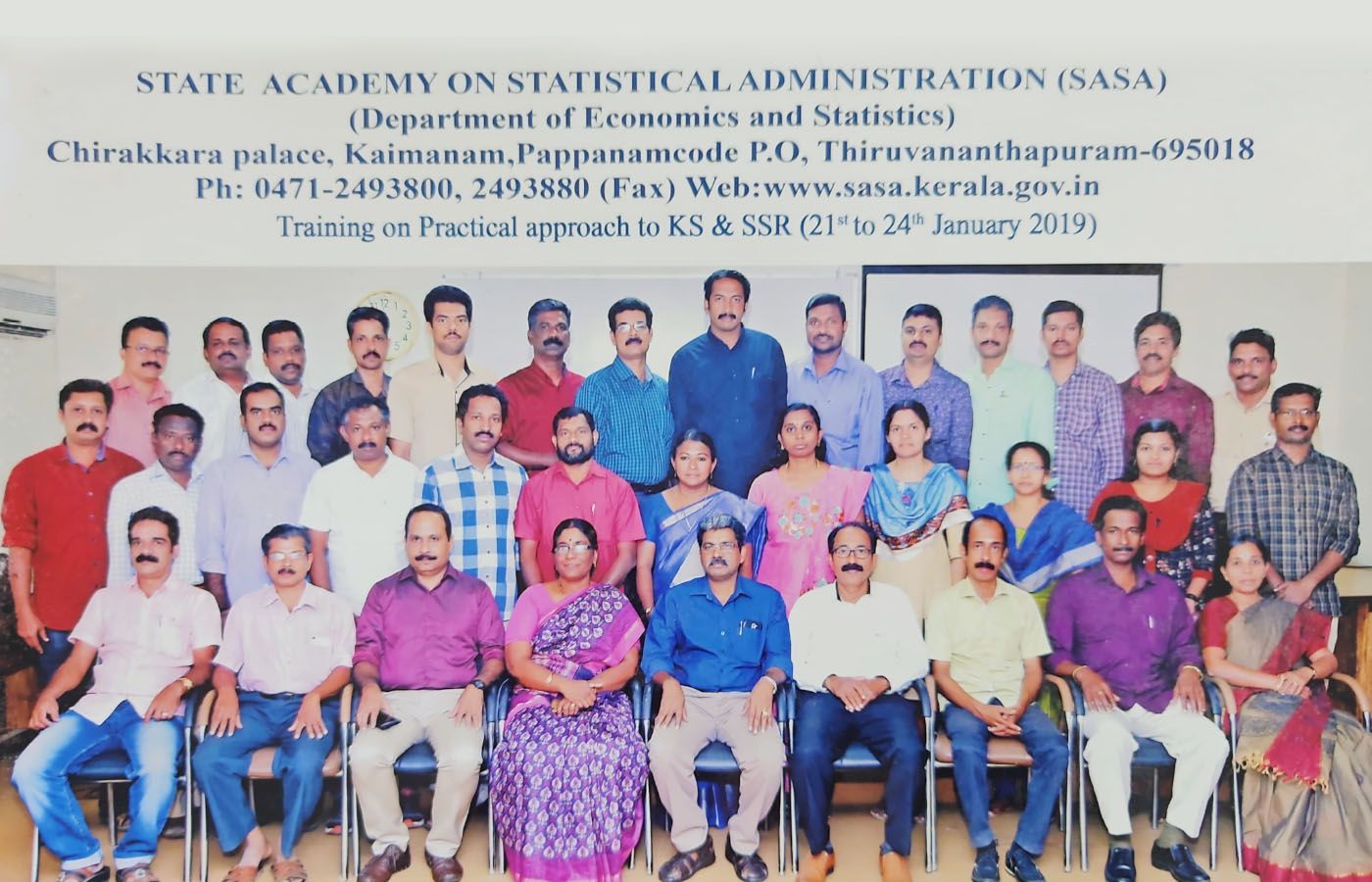 Training programmes conducted by SASA in 2019