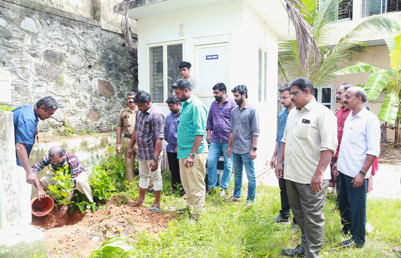 Planting tree in SASA on Environment Day 5 June 2024