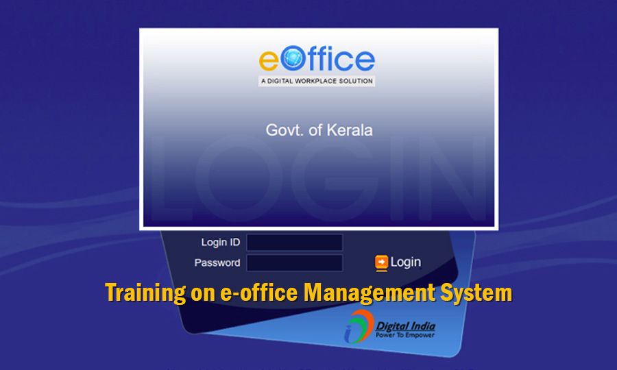 Training on e-office Management System