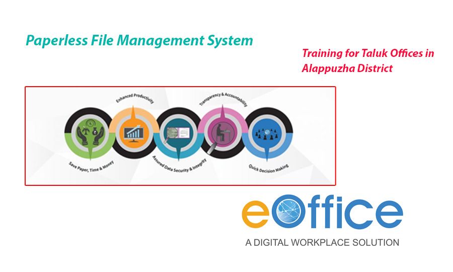 Training on e-office for Alappuzha district